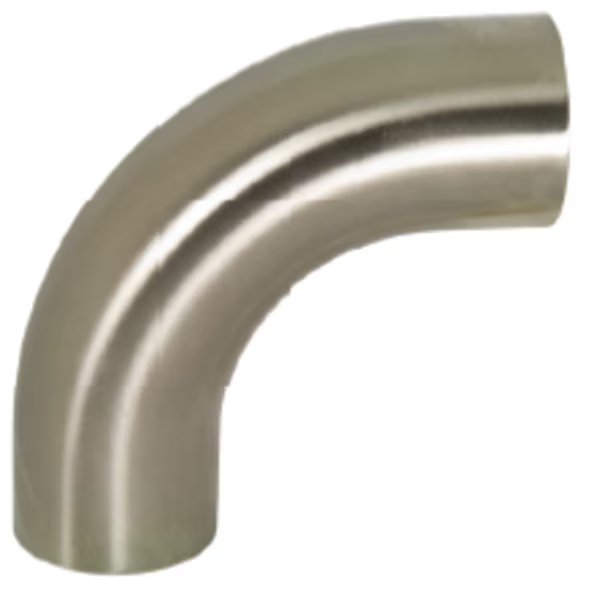 Polished 90 degrees Long 304, 2